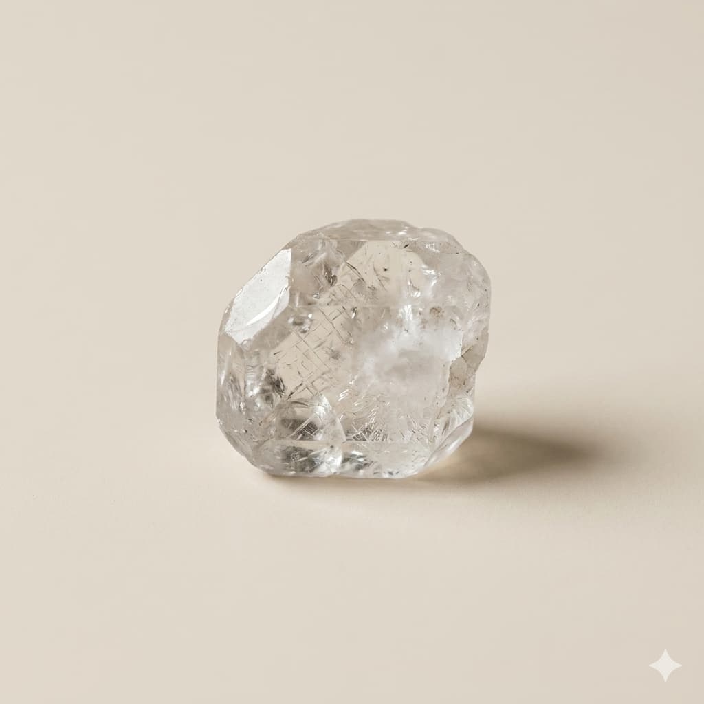 Raw potassium alum crystal